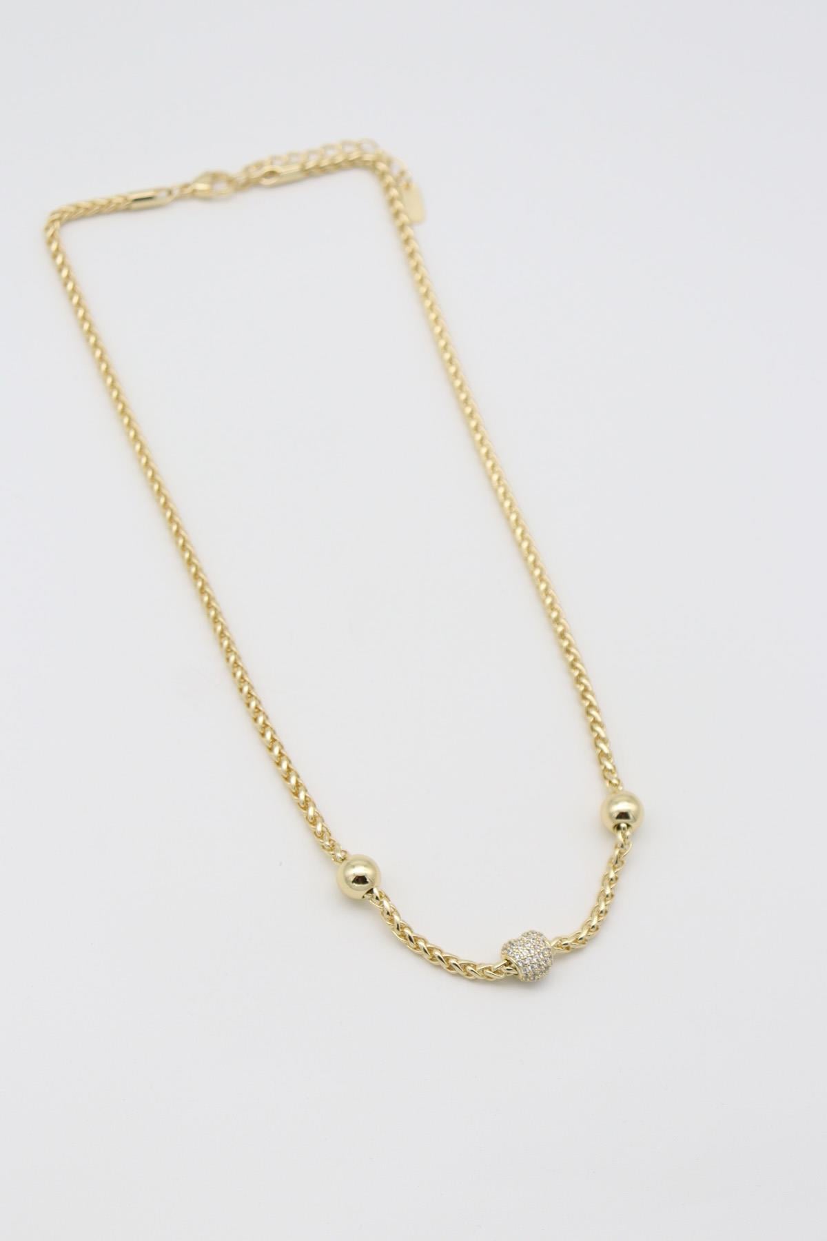 Vıp Kolye 14 K-12894 (45+5cm)