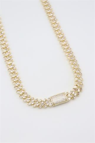 Vıp Dıamond Kolye 14 K-12950 (45cm)