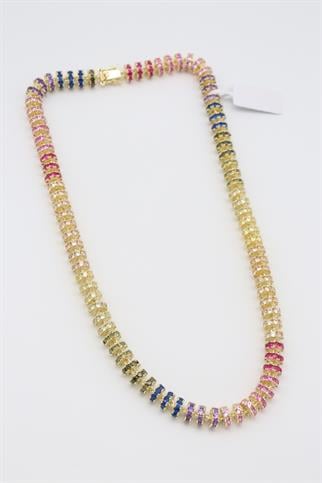 Vıp Dıamond Kolye 14 K-12954 (45cm)