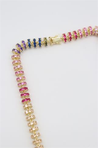 Vıp Dıamond Kolye 14 K-12954 (45cm)