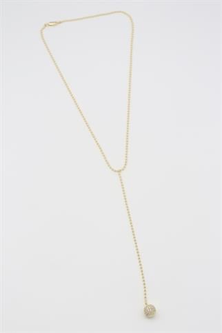 Vıp Kolye 14 K-11810 (45+10cm)