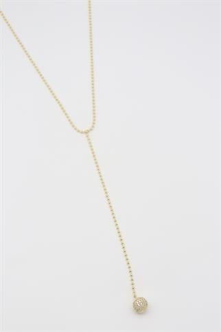 Vıp Kolye 14 K-11810 (45+10cm)