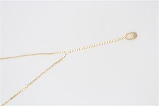 Vıp Kolye 14 K-12652 (45+5cm)