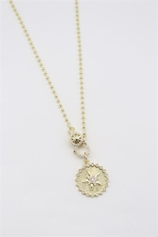 Vıp Kolye 14 K-13866 (55cm)