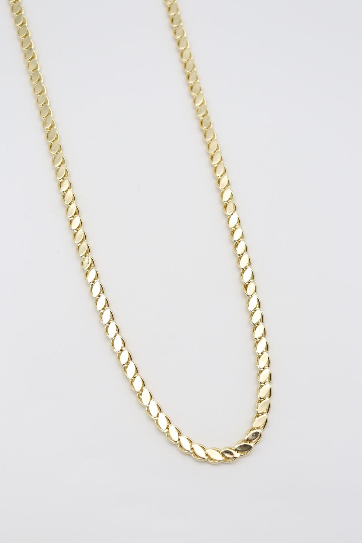 Vıp Arpa Kolye 14 K-12887 (60cm)