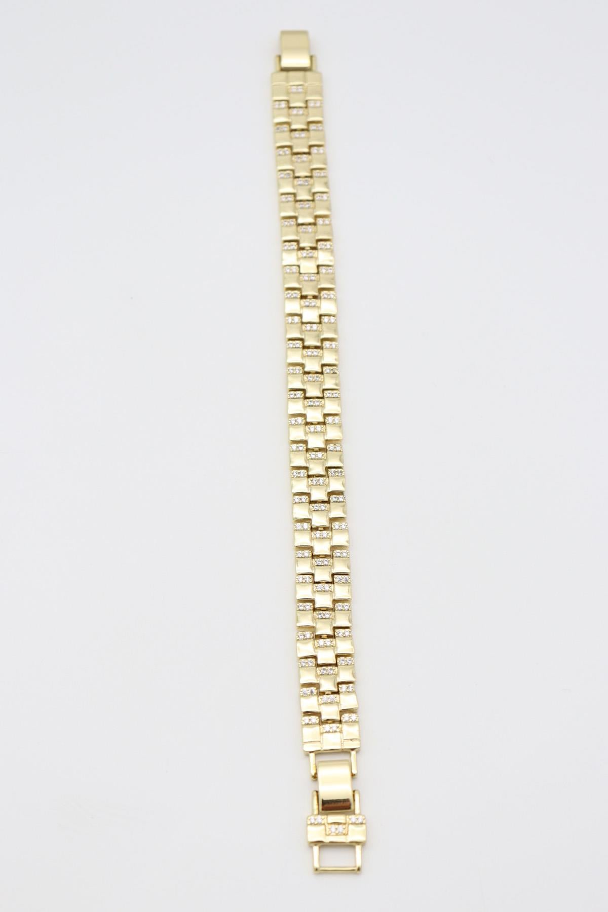 Vıp Bileklik 14 K-11910 (17+2cm)