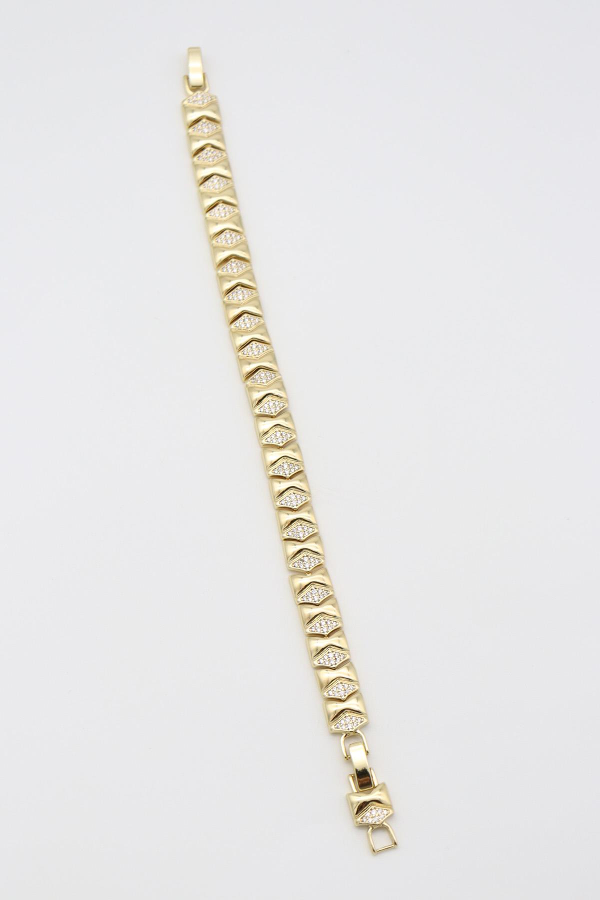 Vıp Bileklik 14 K-12234 (17+2cm)