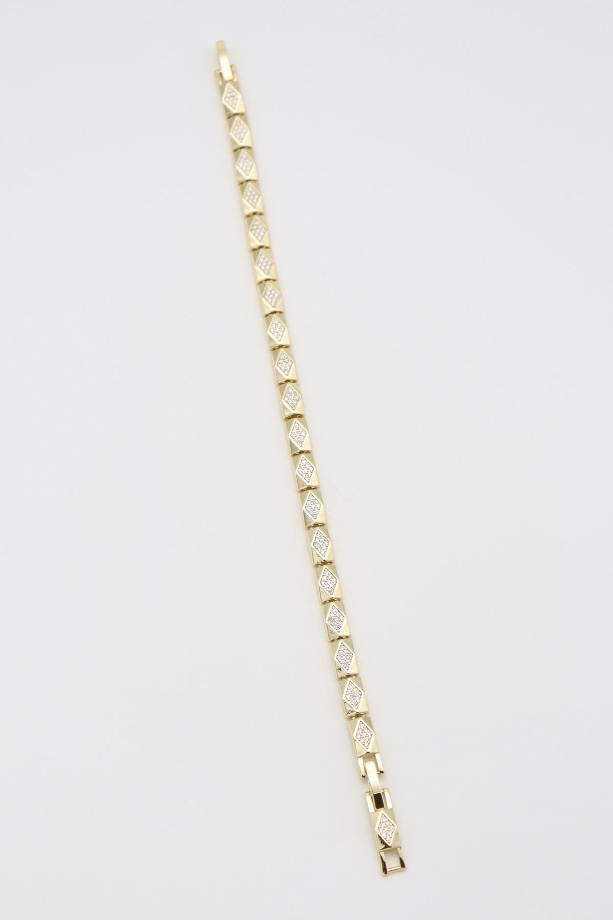 Vıp Bileklik 14 K-12241 (17+2cm)