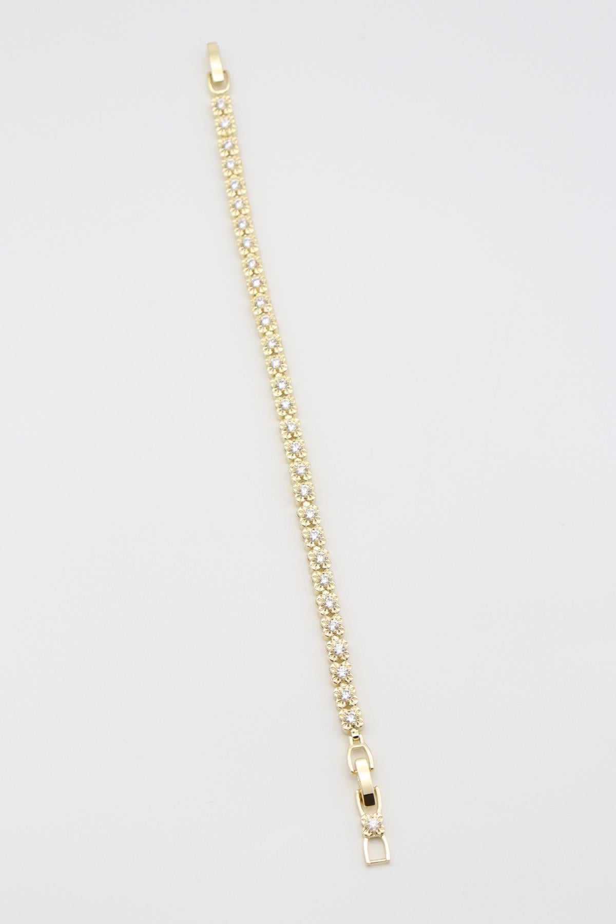Vıp Bileklik 14 K-12601 (17+2cm)