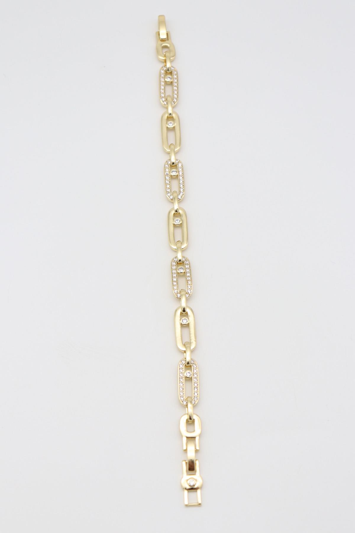 Vıp Bileklik 14 K-12670 (16+2cm)