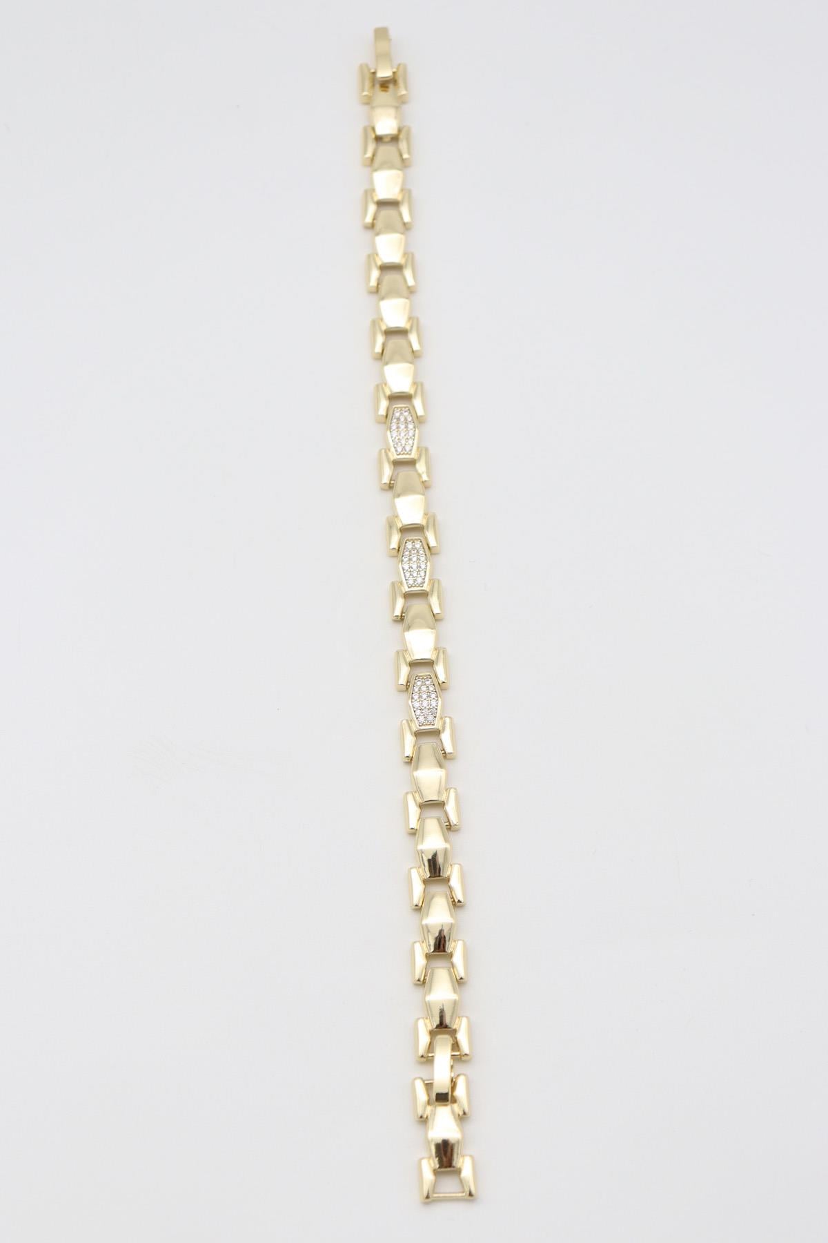 Vıp Bileklik 14 K-12672 (17+2cm)