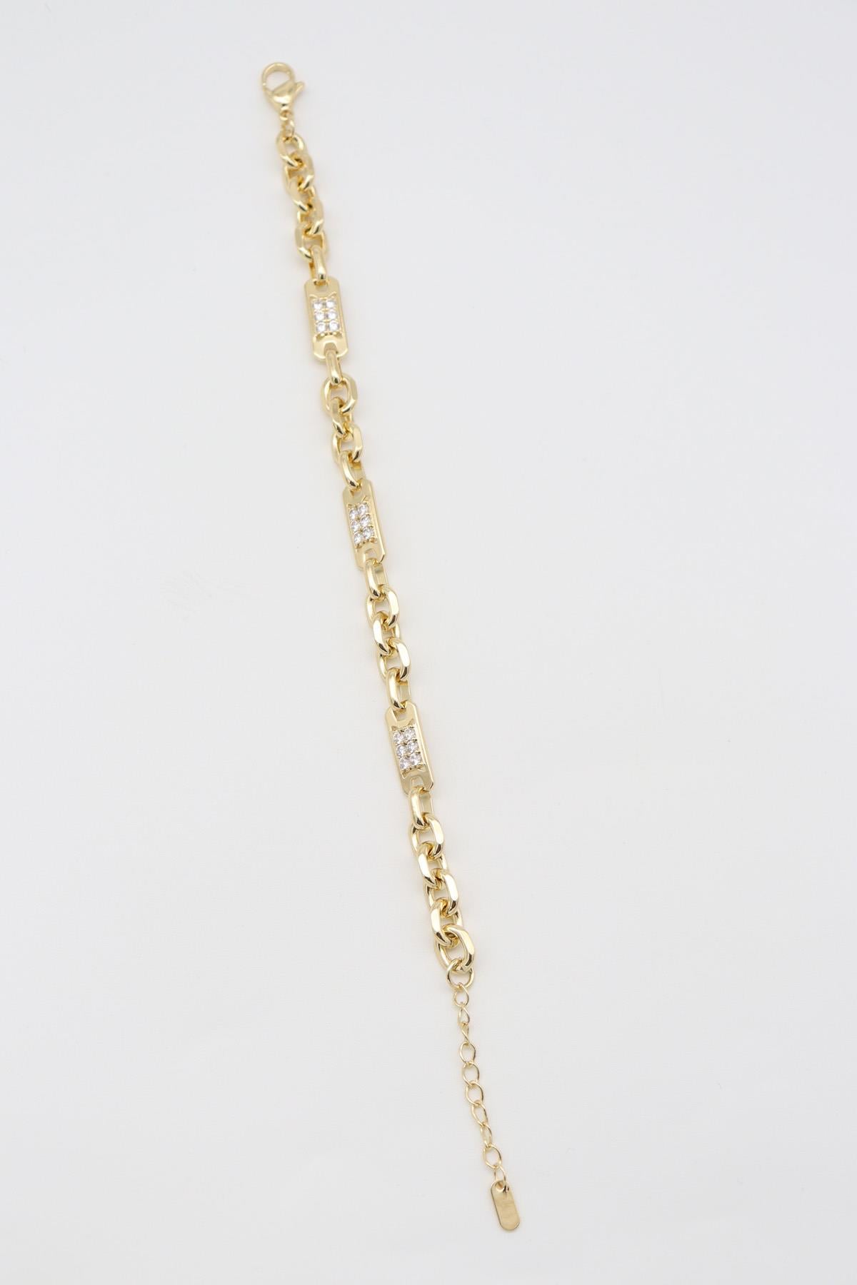 Vıp Bileklik 14 K-12763 (16+3cm)