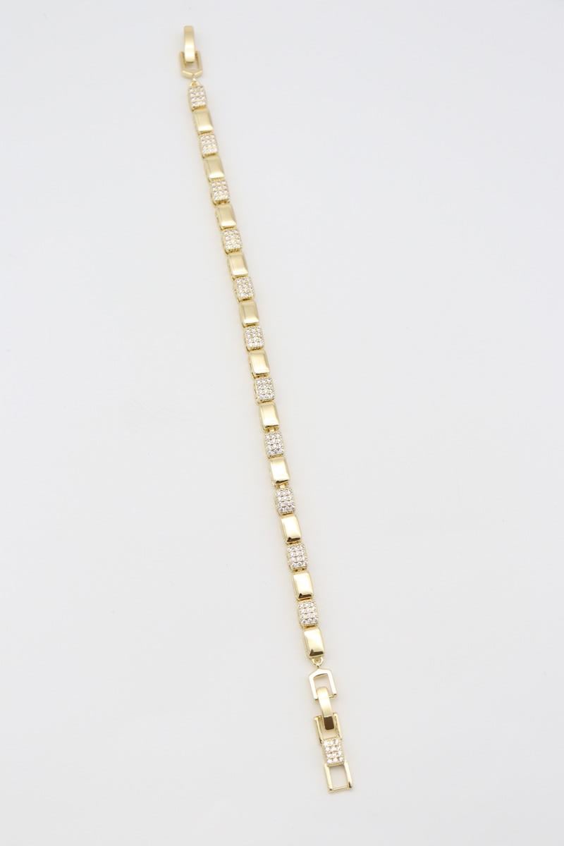 Vıp Bileklik 14 K-12802 (17+2cm)