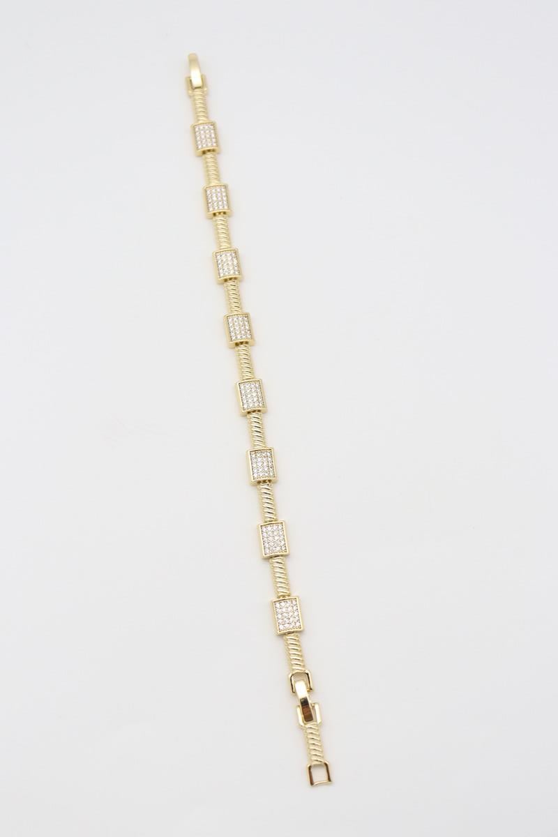 Vıp Bileklik 14 K-12818 (17+2cm)