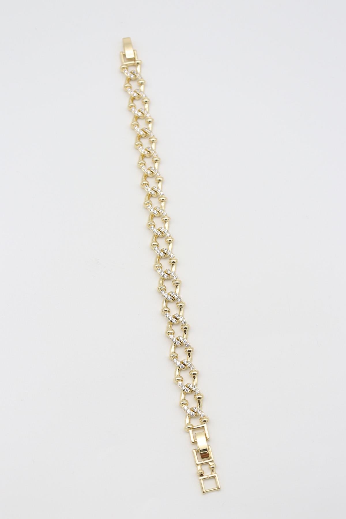 Vıp Bileklik 14 K-12827 (17+2cm)