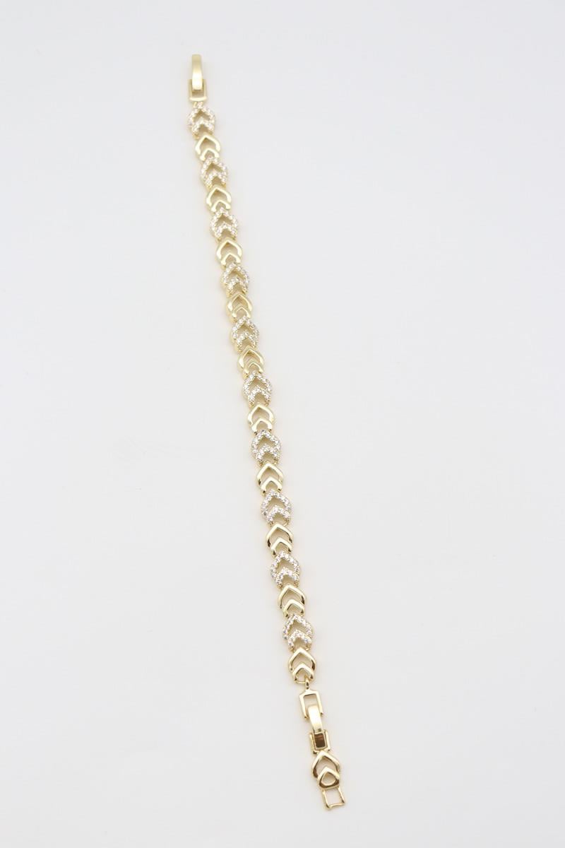 Vıp Bileklik 14 K-12830 (17+2cm)