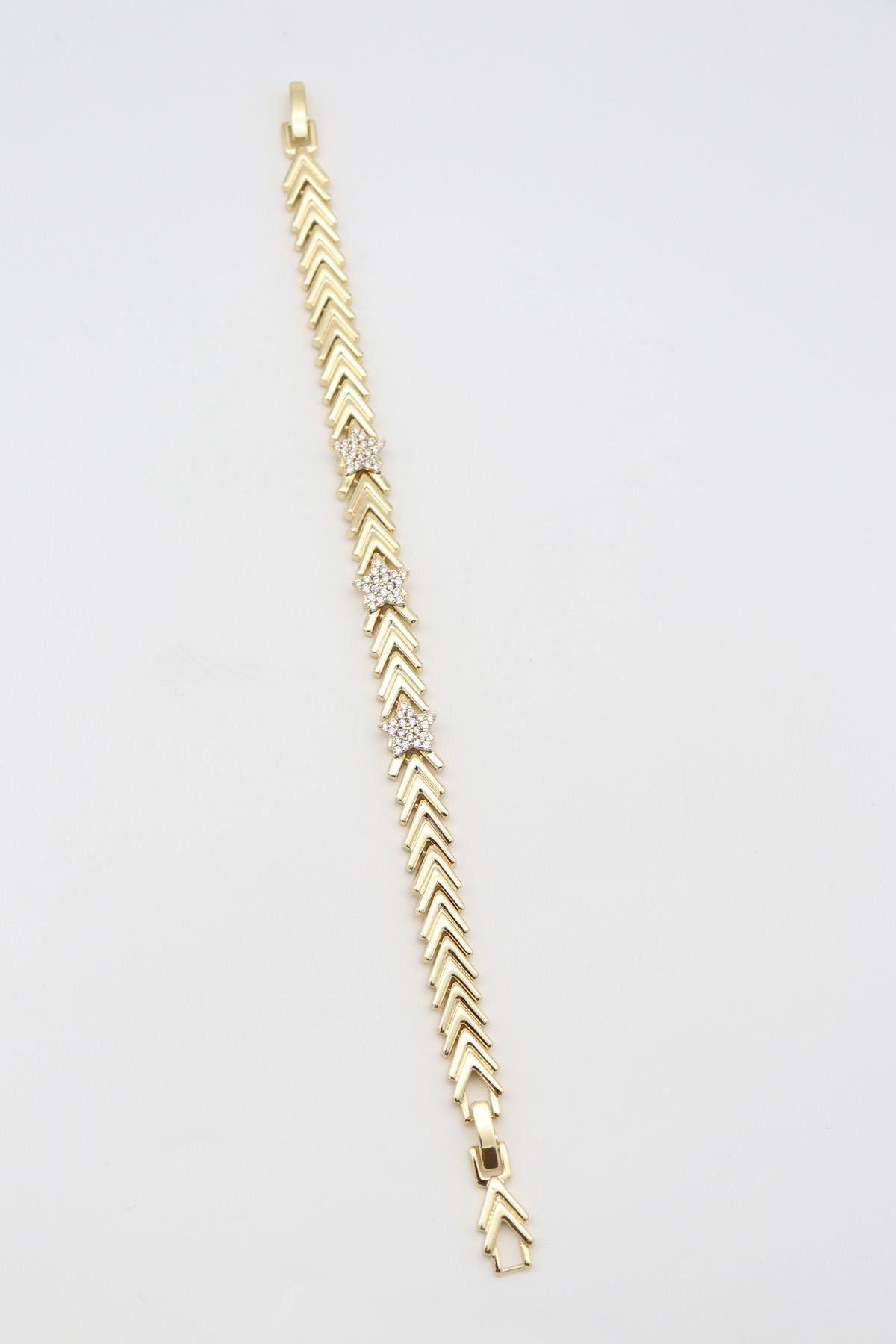 Vıp Bileklik 14 K-12837 (17+2cm)