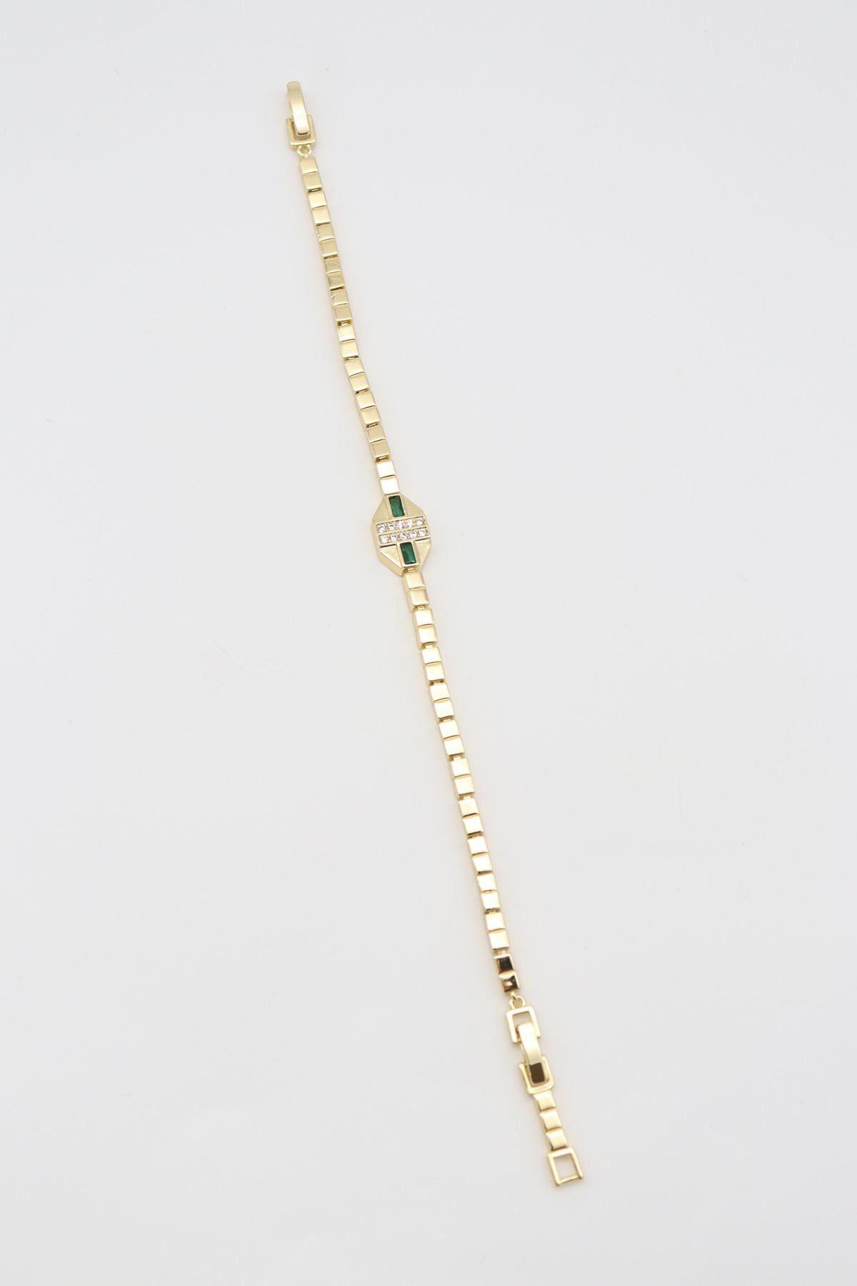 Vıp Bileklik 14 K-12844 (17+2cm)