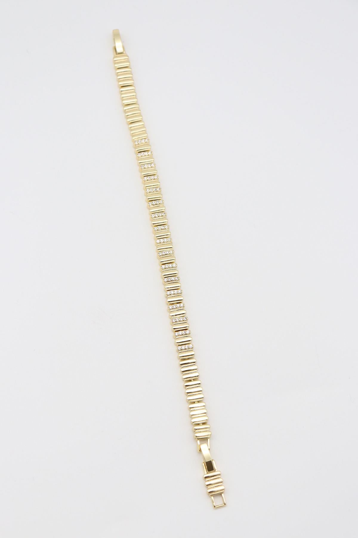 Vıp Bileklik 14 K-12847 (17+2cm)