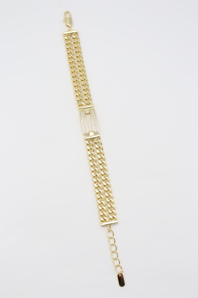 Vıp Bileklik 14 K-13197 (16+4cm)