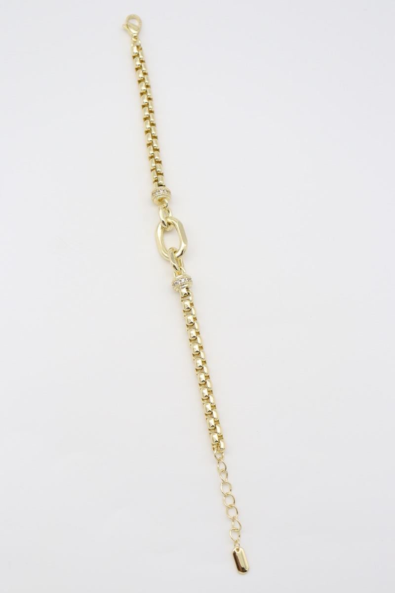 Vıp Bileklik 14 K-13199 (17+3cm)