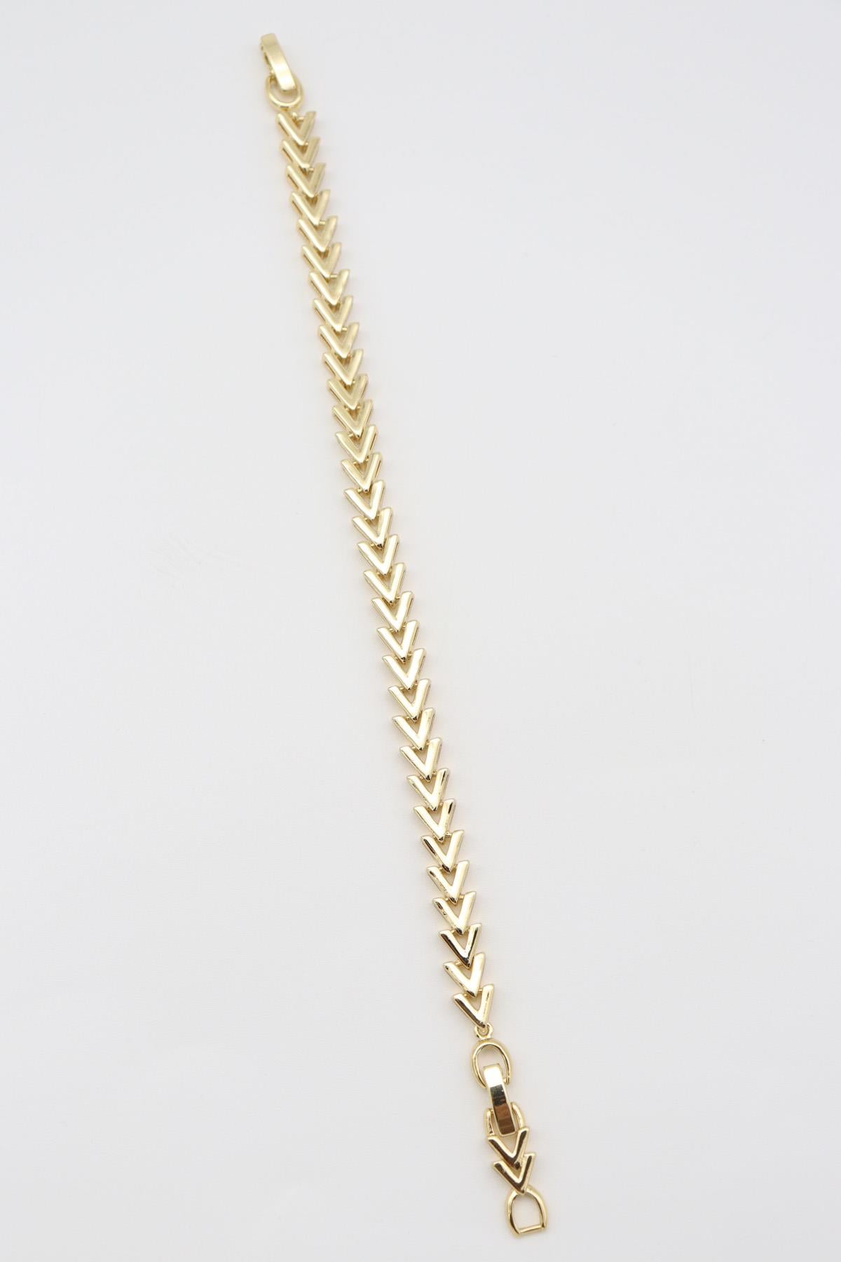 Vıp Bileklik 14 K-13205 (17+2cm)