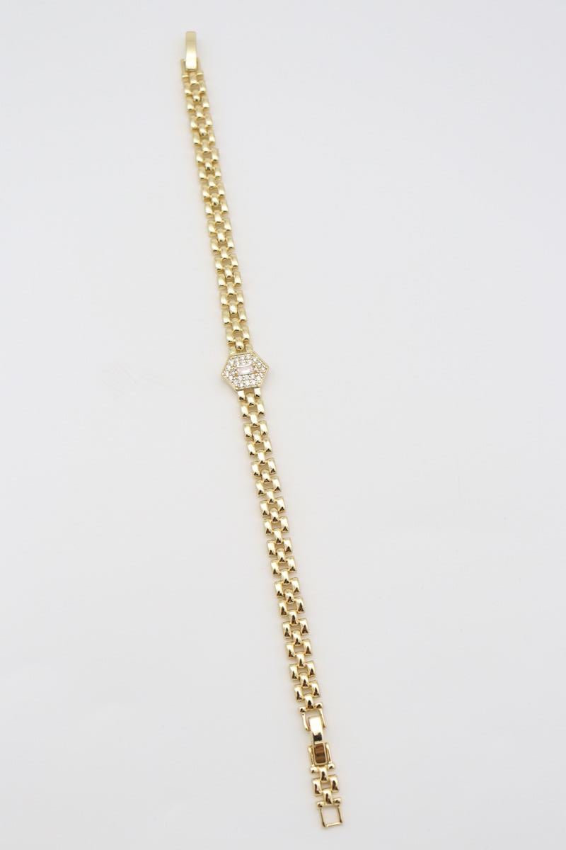 Vıp Bileklik 14 K-13221 (16+2cm)