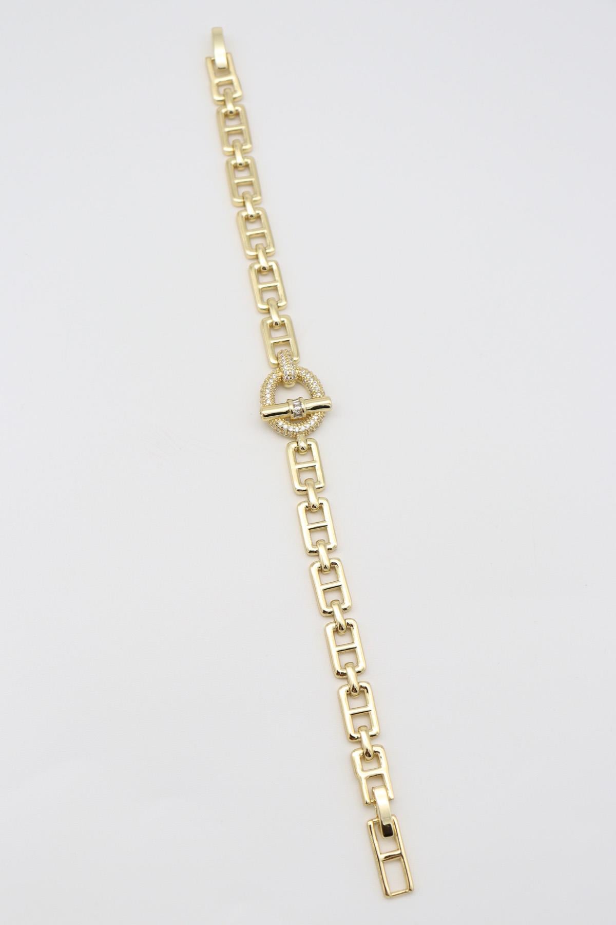 Vıp Bileklik 14 K-13228 (17+2cm)