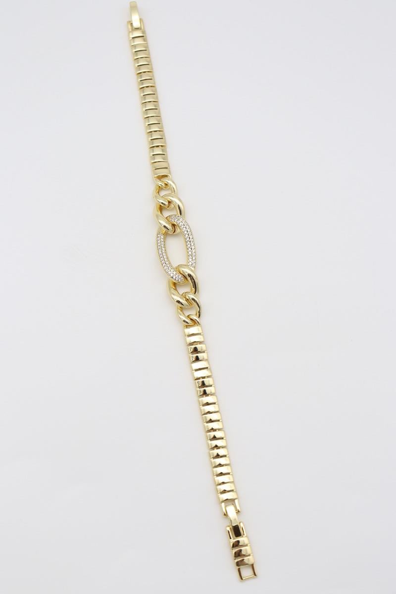 Vıp Bileklik 14 K-13231 (17+2cm)
