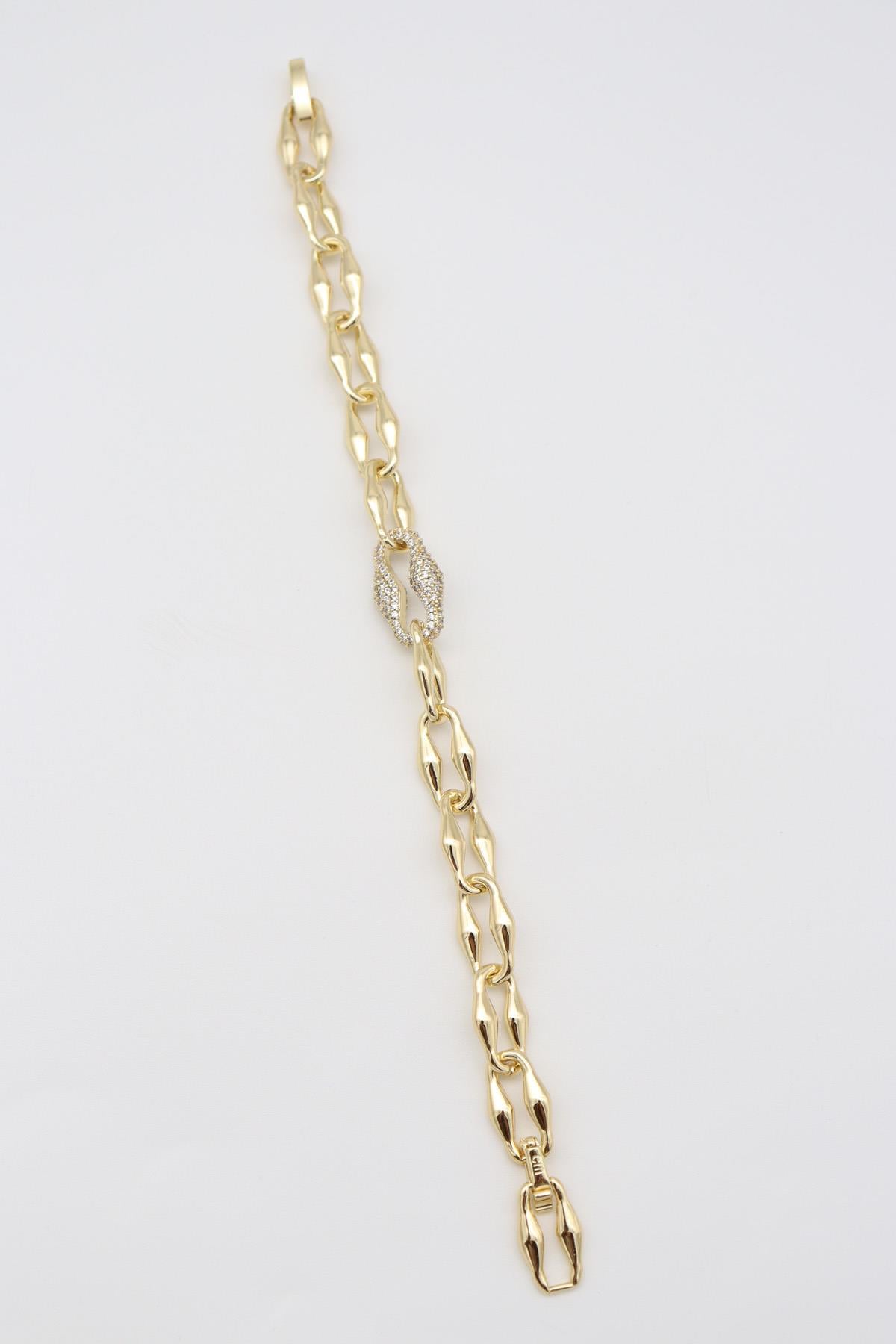 Vıp Bileklik 14 K-13233 (17+2cm)