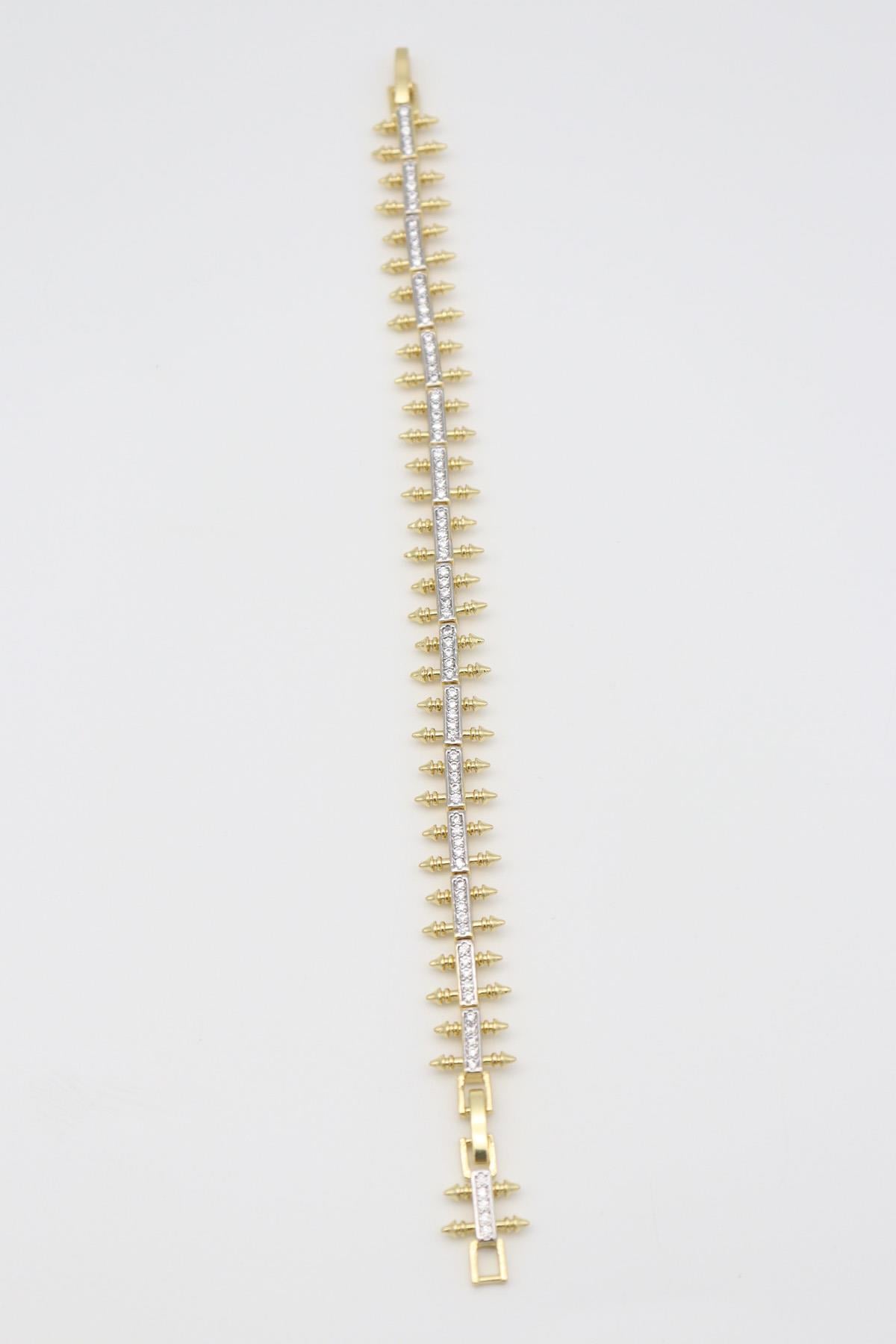 Vıp Bileklik Silver 14 K-11503 (17+2cm)