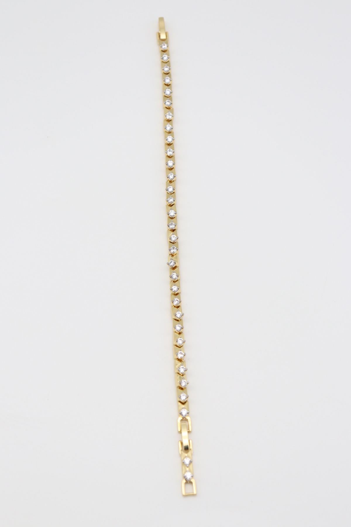 Vıp Bileklik Silver 14 K-11513 (17+2cm)