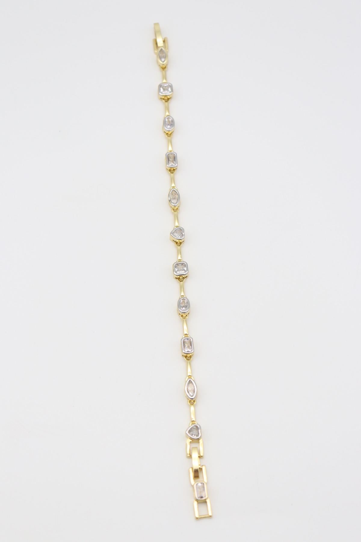 Vıp Bileklik Silver 14 K-11515 (17+2cm)