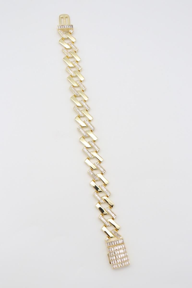 Vıp Dıamond Bileklik 14 K-13406 (18cm)