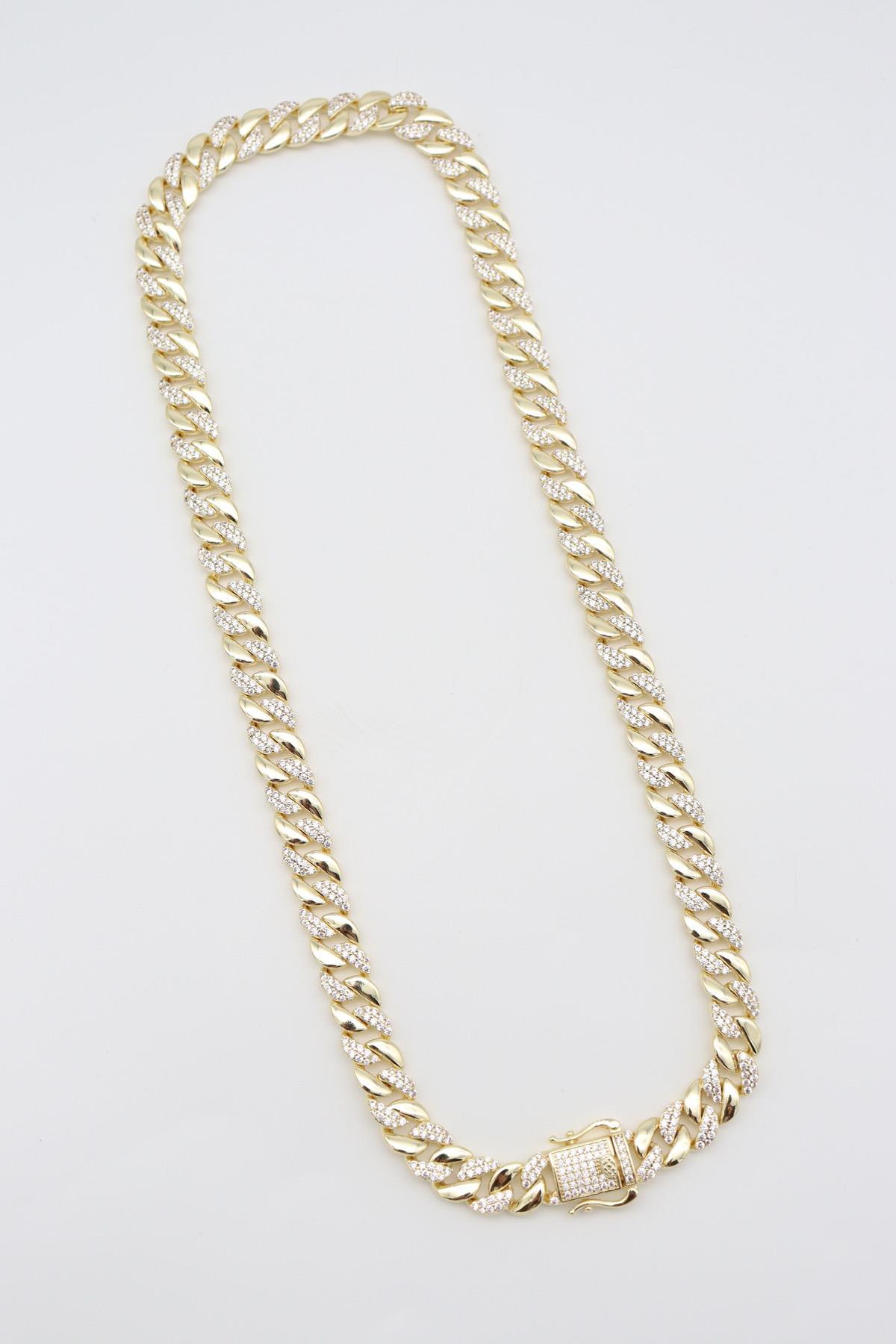 Vıp Dıamond Kolye 14 K-13413 (46cm)