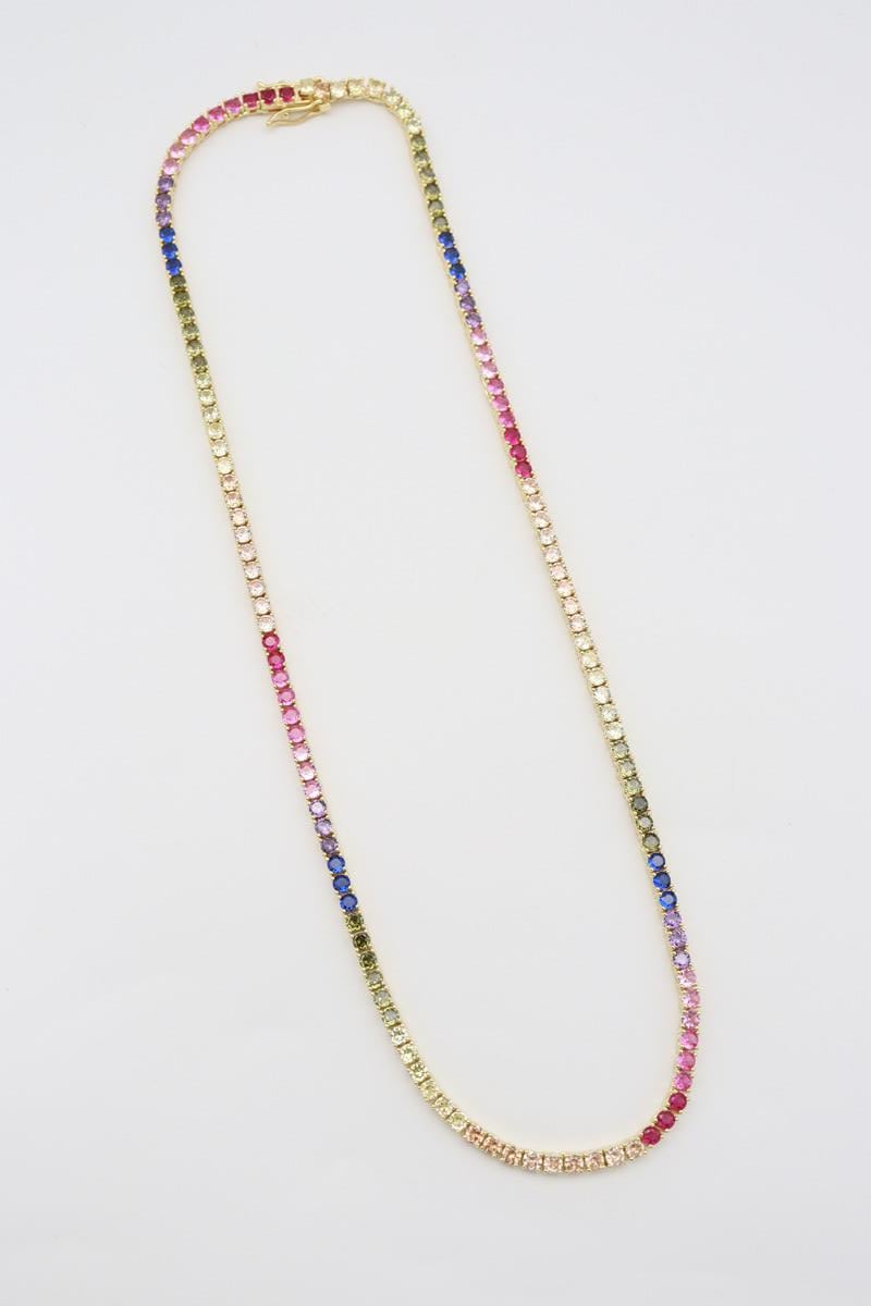 Vıp Dıamond Kolye 14 K-13419 (45cm)