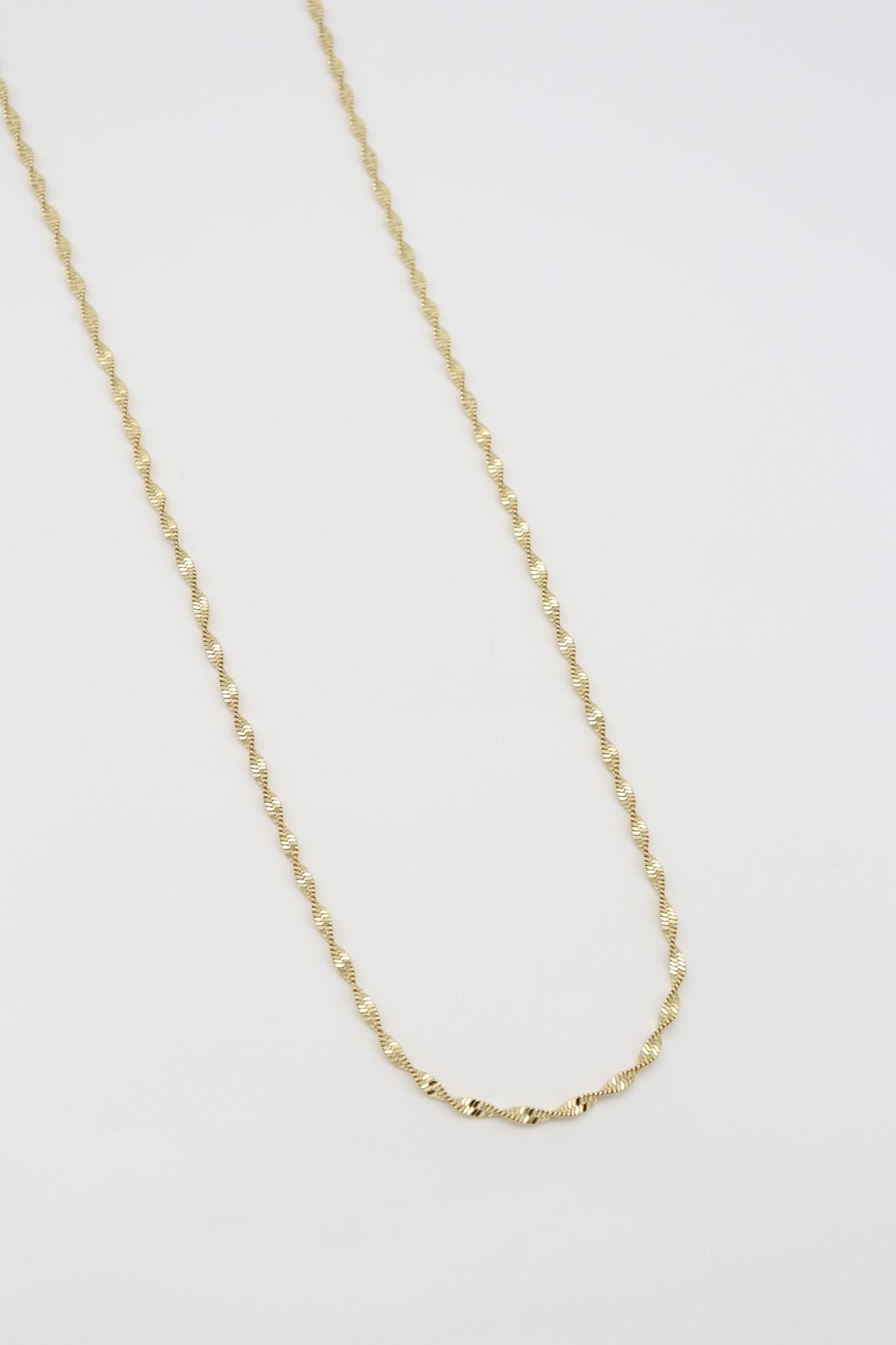 Vıp Kolye 14 K-12858 (60cm)