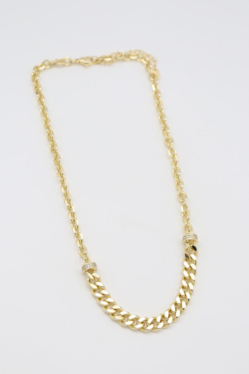 Vıp Kolye 14 K-13377 (45+5cm)