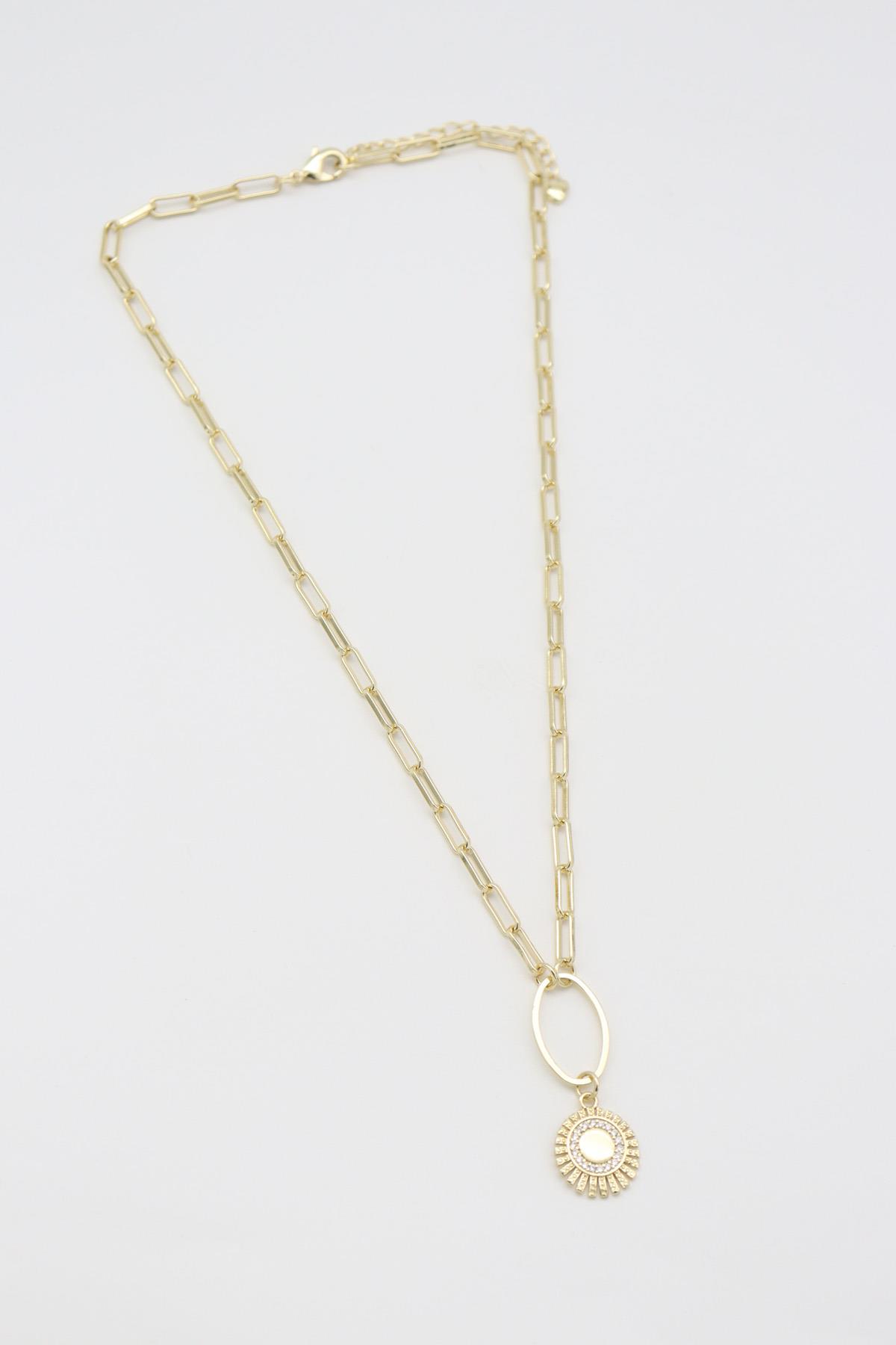Vıp Kolye 14 K-13386 (45+5cm)