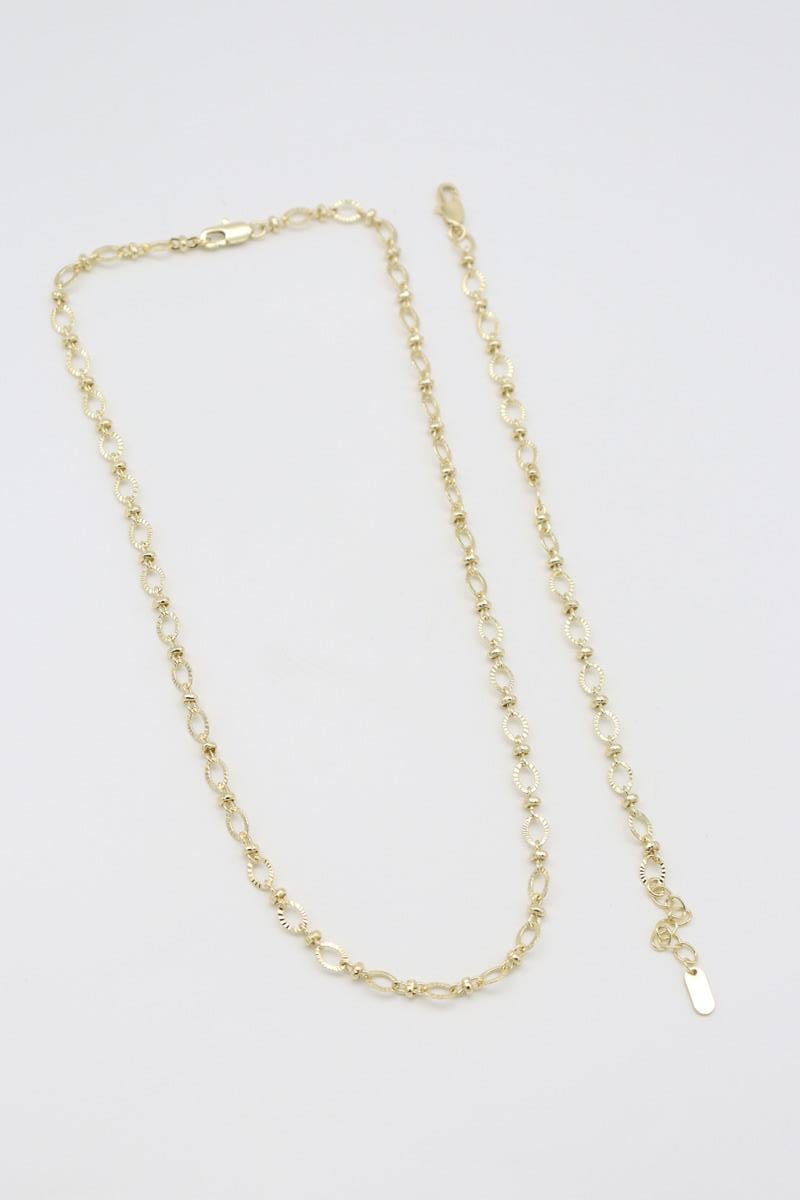 Vıp Kolye Bileklik Set 14 K-13382 (45+5cm)