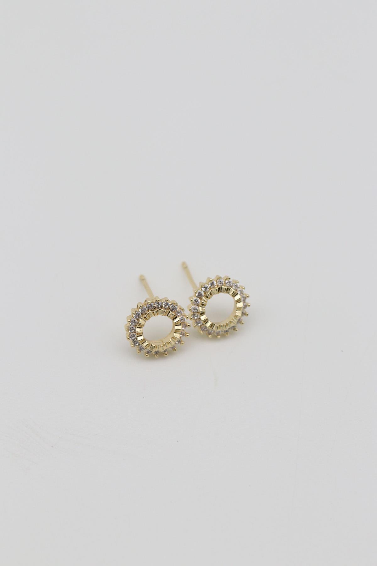 Vıp Küpe 14 K-12689 (10mm)