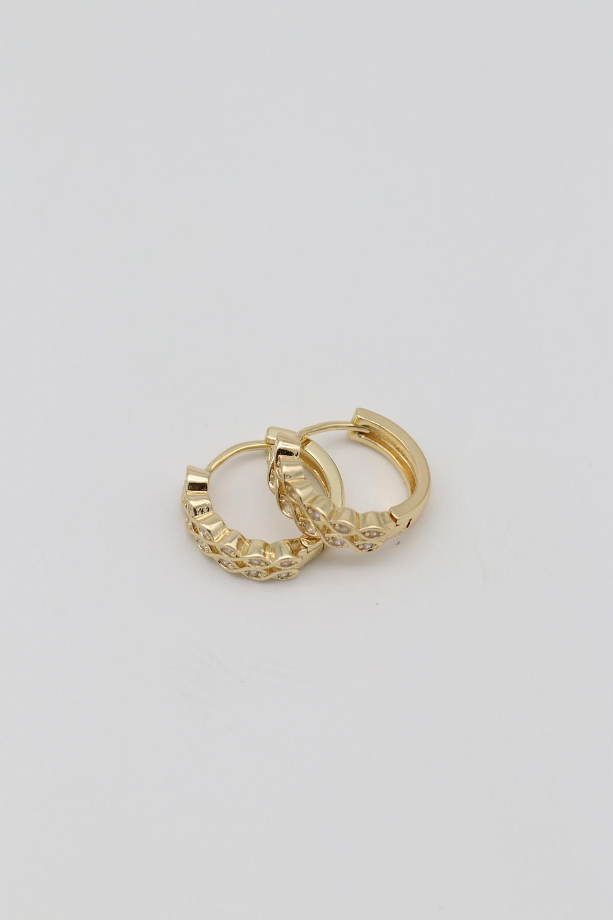 Vıp Küpe 14 K-12704 (15mm)