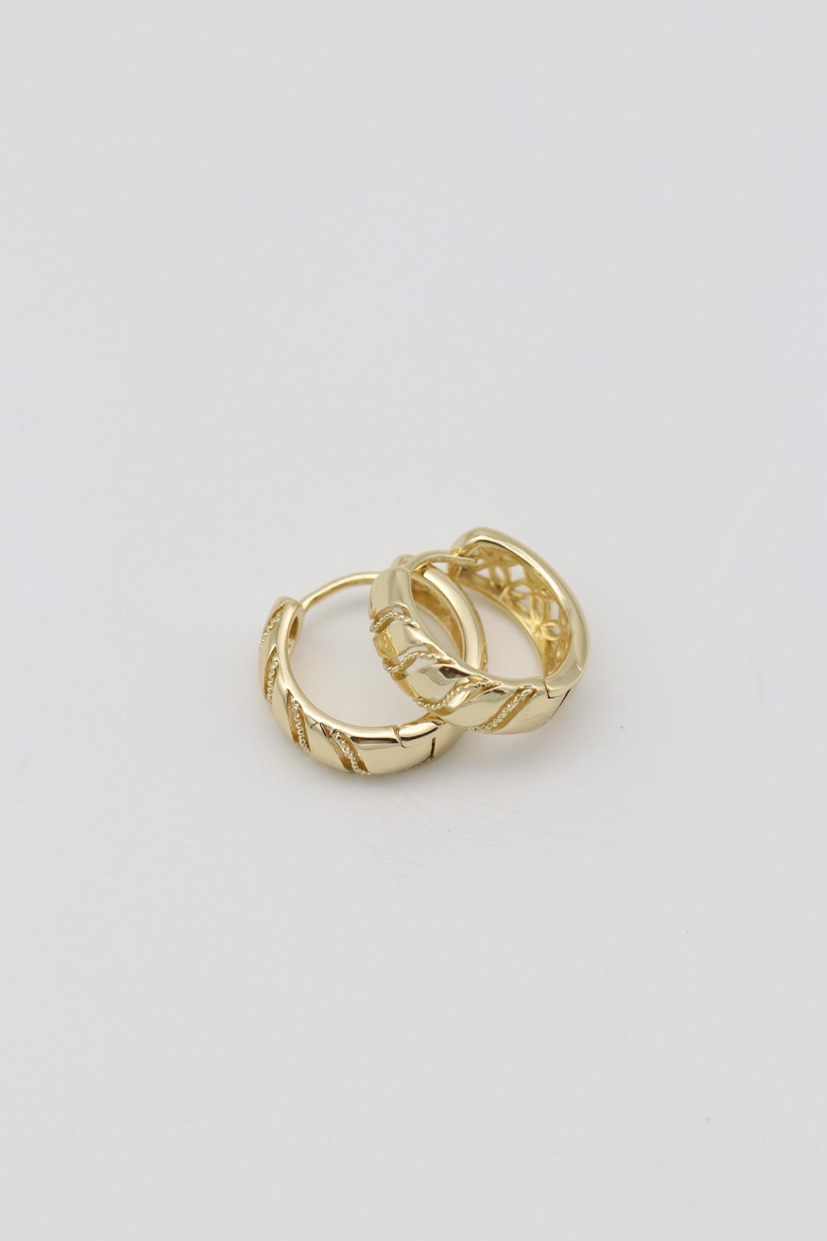Vıp Küpe 14 K-12708 (15mm)