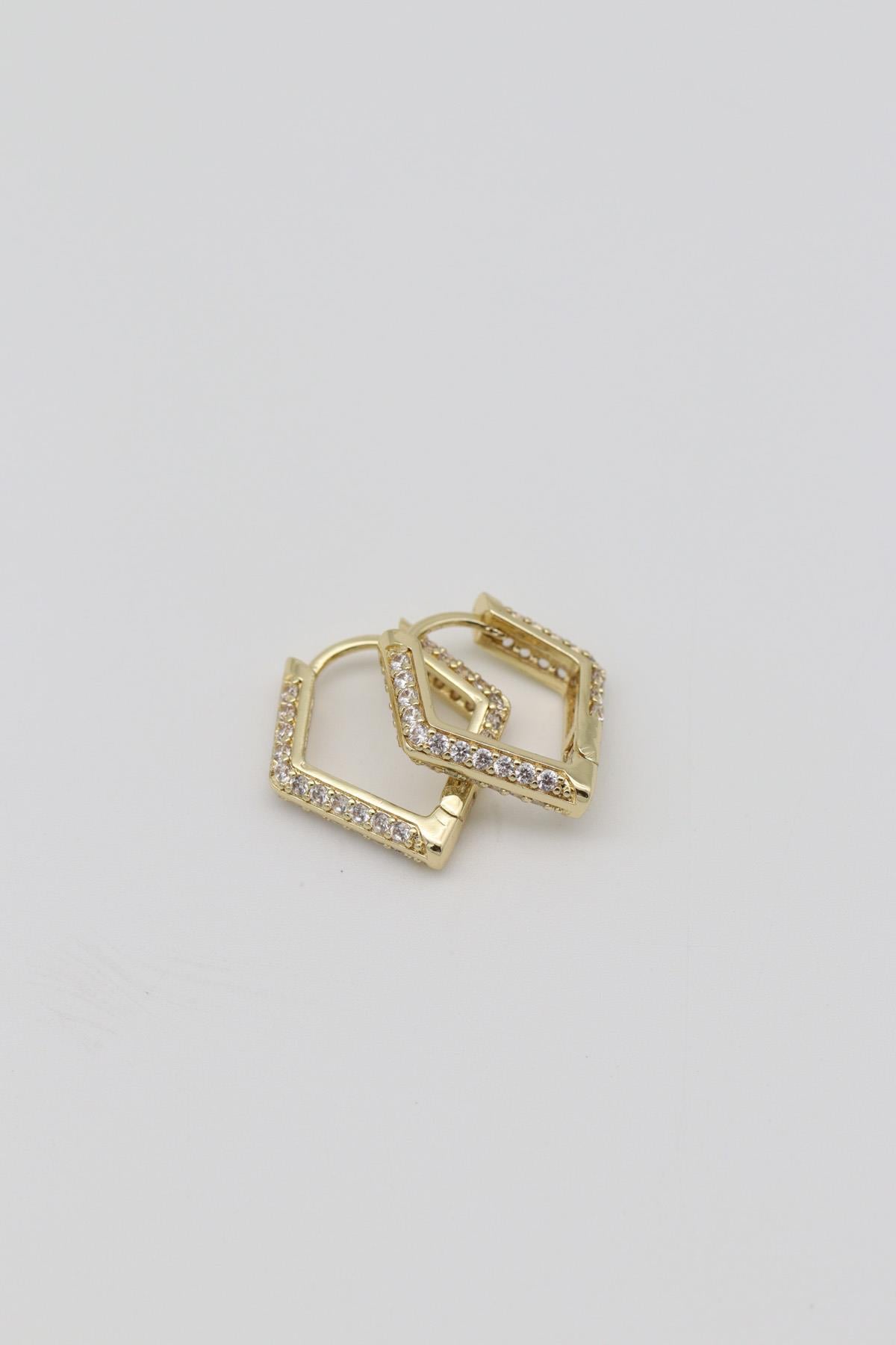 Vıp Küpe 14 K-12714 (20mm)