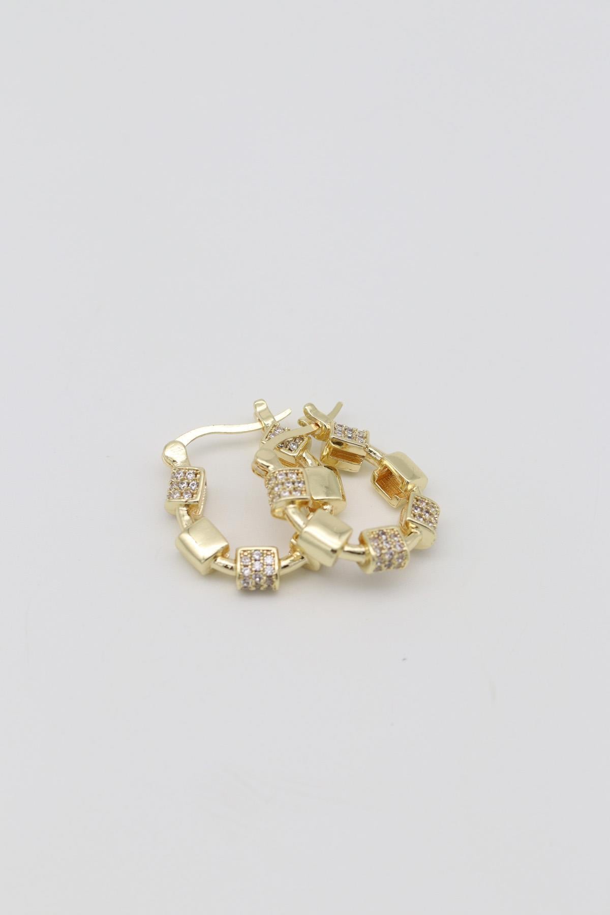 Vıp Küpe 14 K-12717 (22mm)