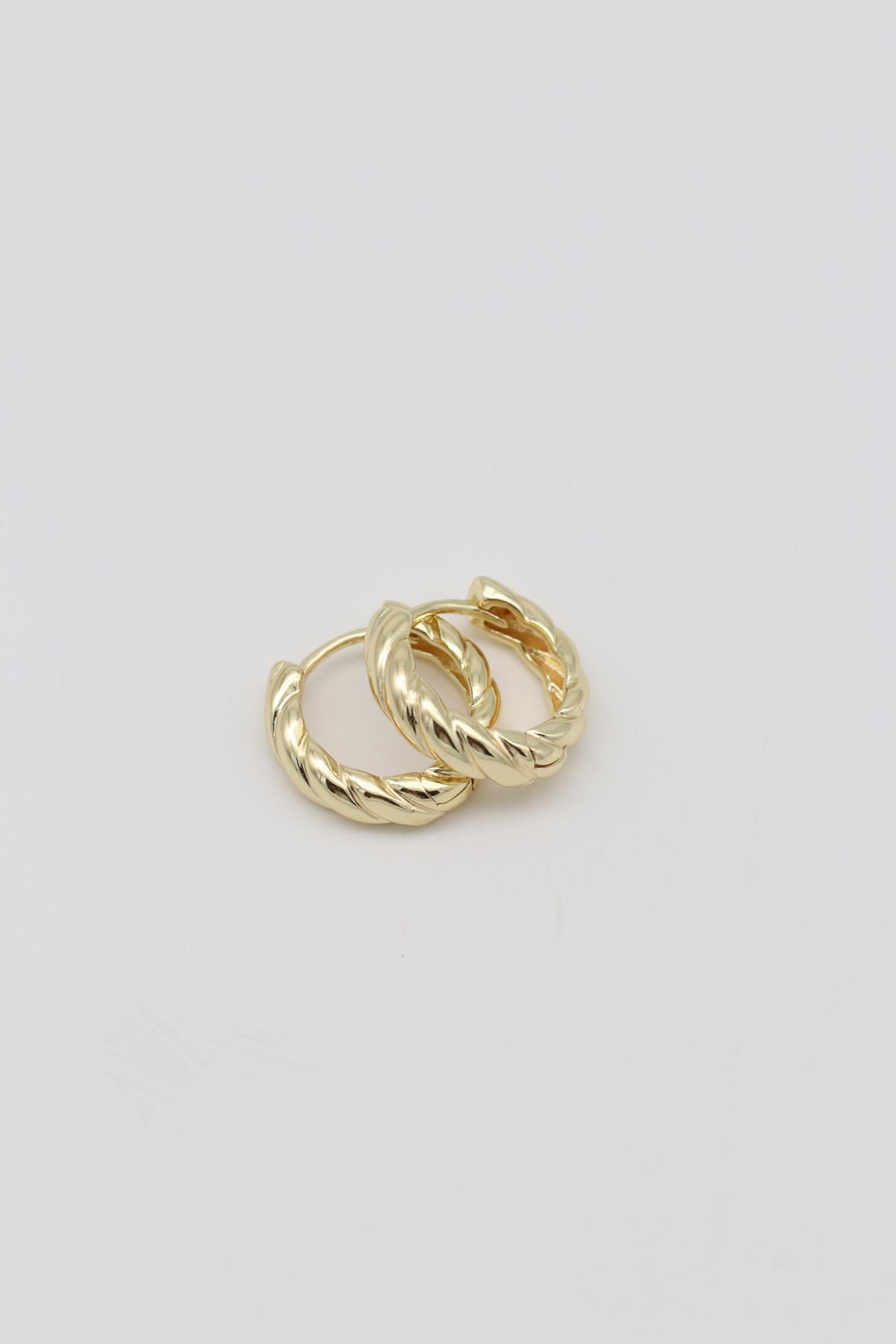Vıp Küpe 14 K-12720 (15mm)