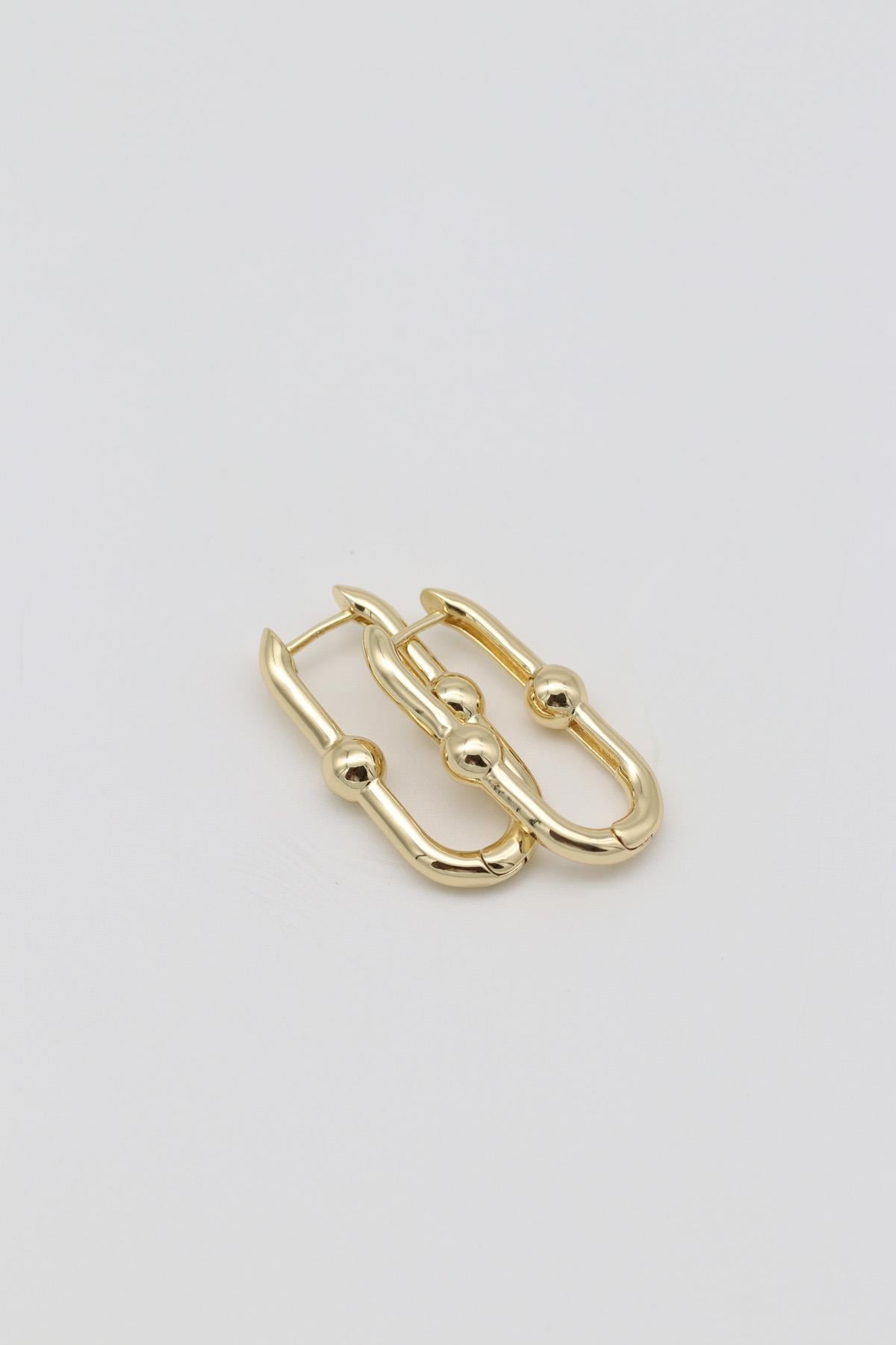 Vıp Küpe 14 K-12734 (27mm)
