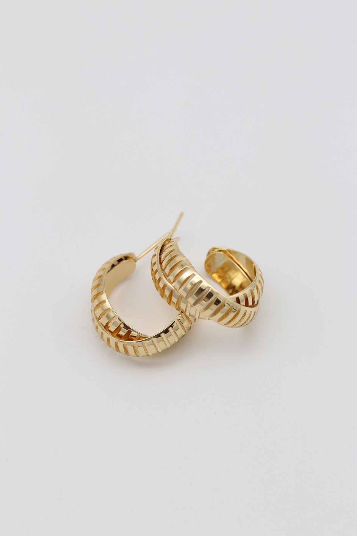 Vıp Küpe 14 K-12742 (25mm)