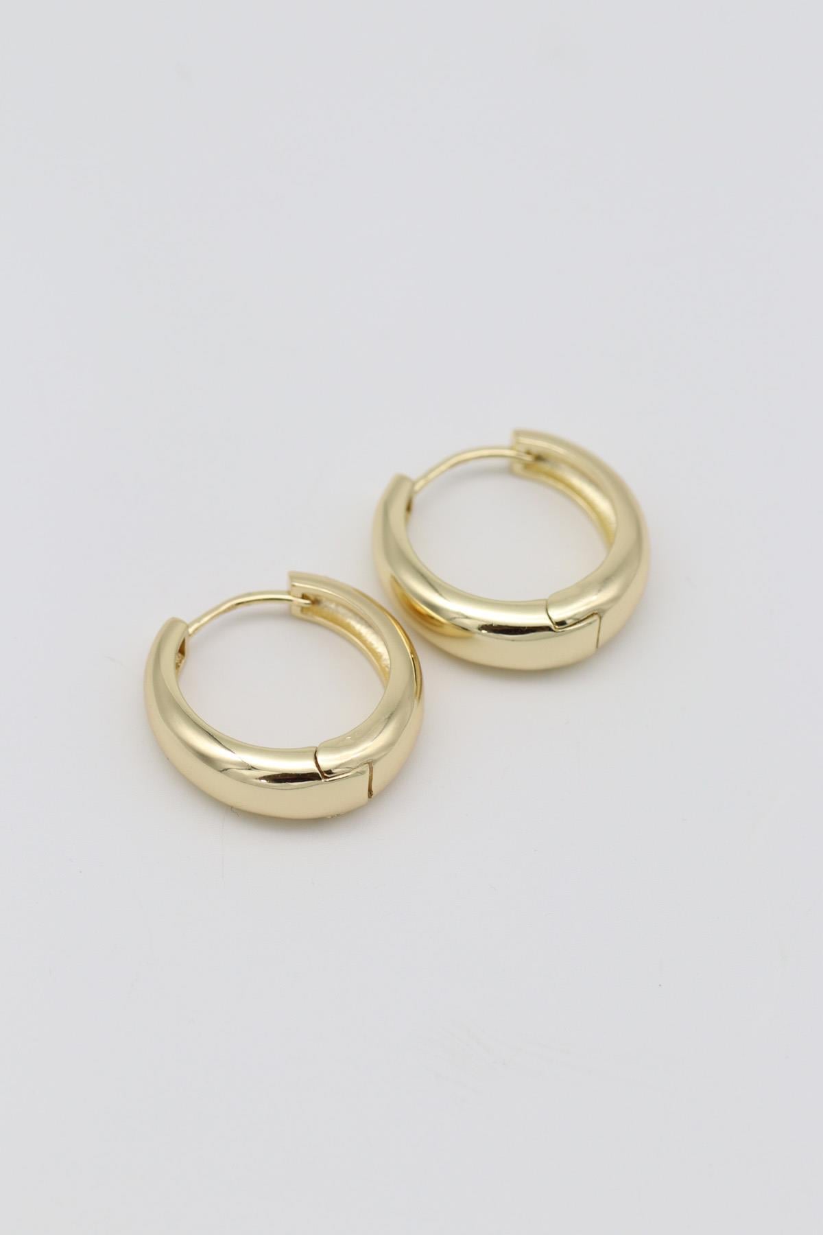 Vıp Küpe 14 K-13301 (22mm)