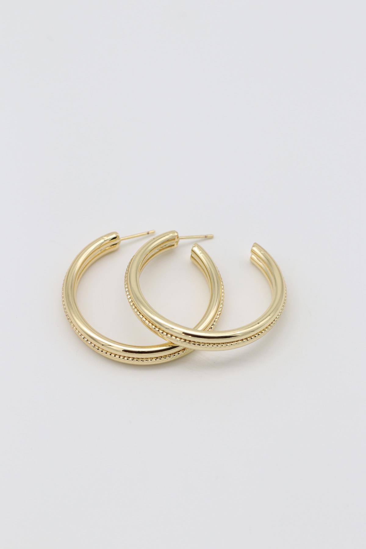 Vıp Küpe 14 K-13303 (40mm)